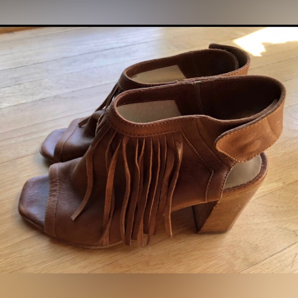 Fringe Boho Heels